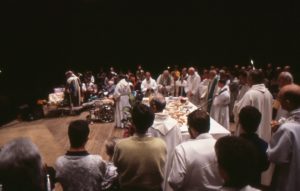 Célébration au palais des sports