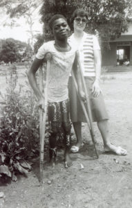 Soeur Ada - enfant polio