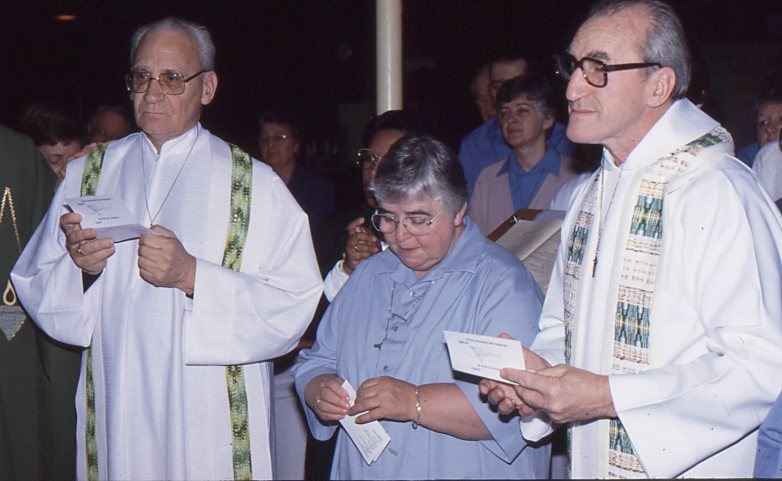 Les frères et mère Jeanne Myriam