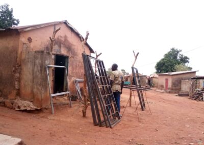 Des lits pour l’orphelinat St François.