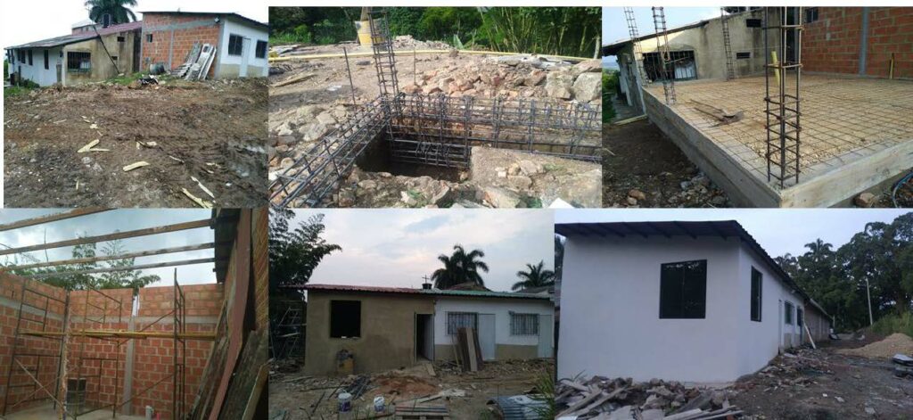 Étapes du chantier